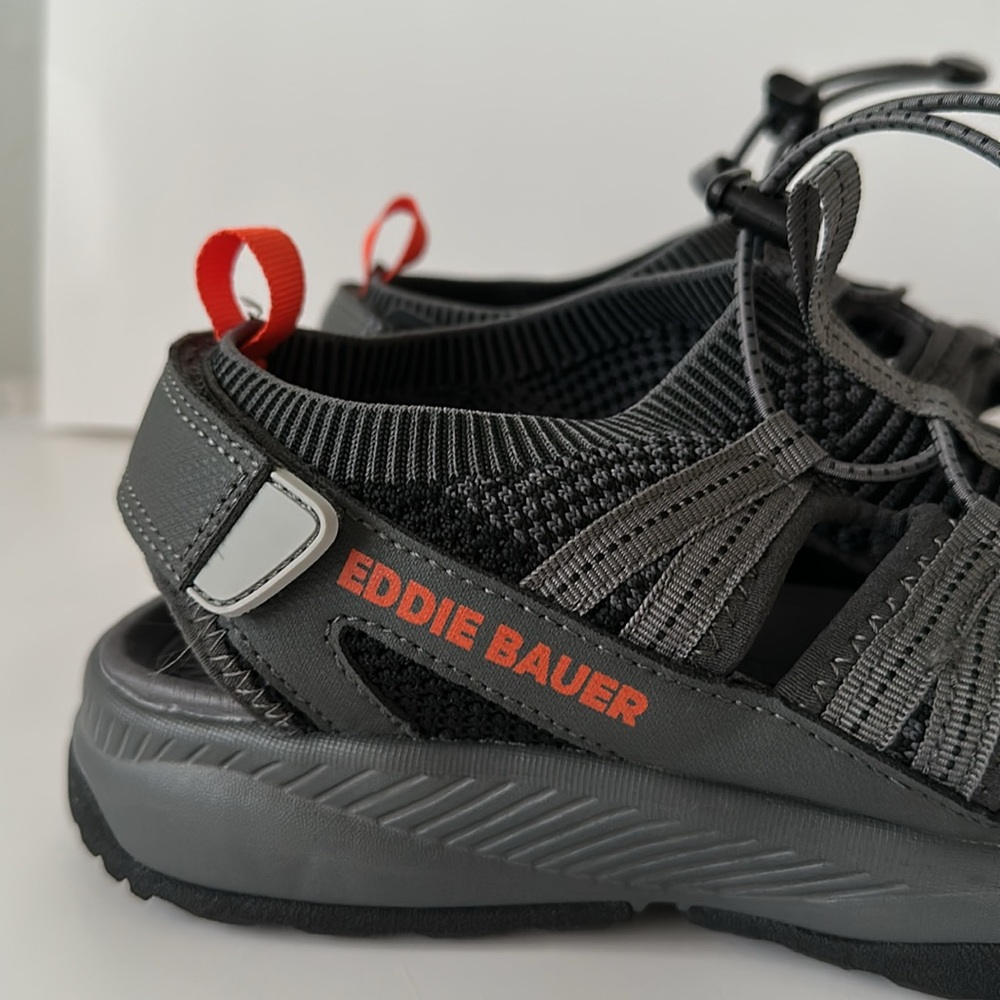 Eddie Bauer Men’s Gray and Black Water Shoes Size 9M - Picture 5 of 16
